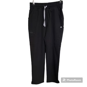 FIGS Scrub Bottom XS Petite High Waisted in Black